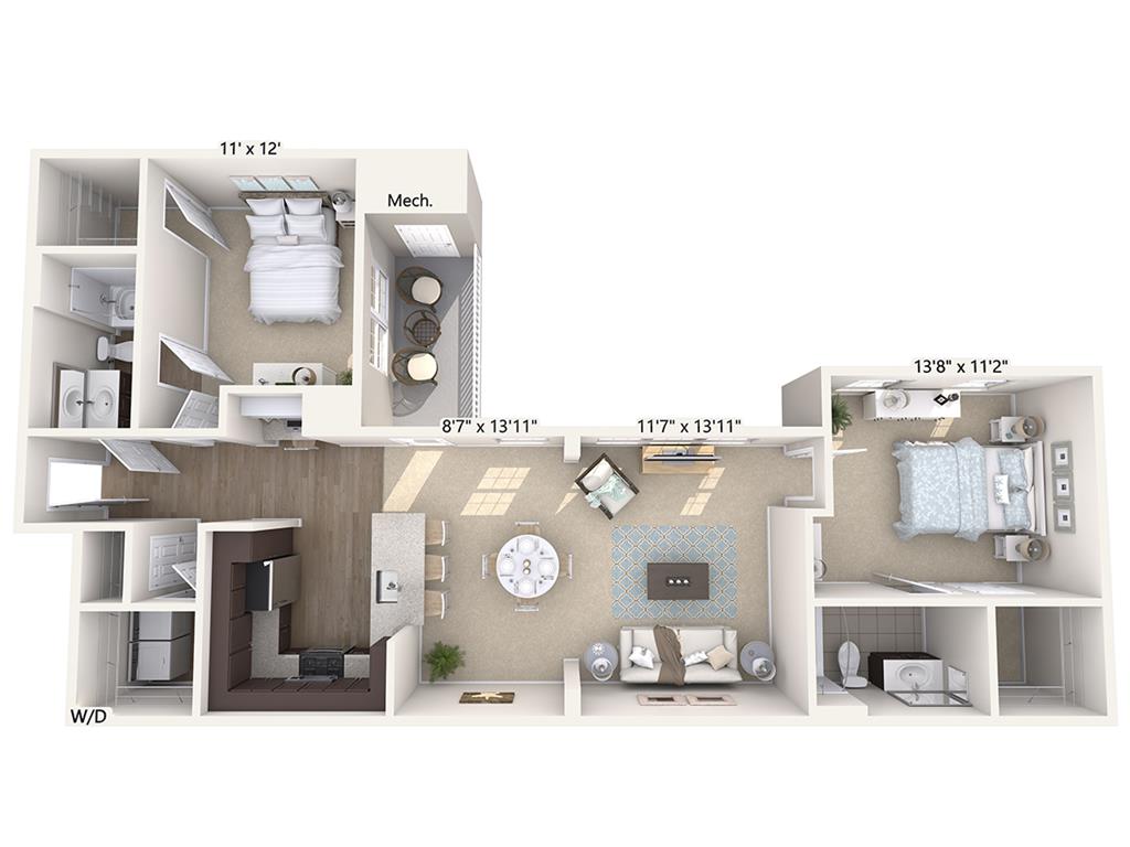 B2-E-Upper floor plan