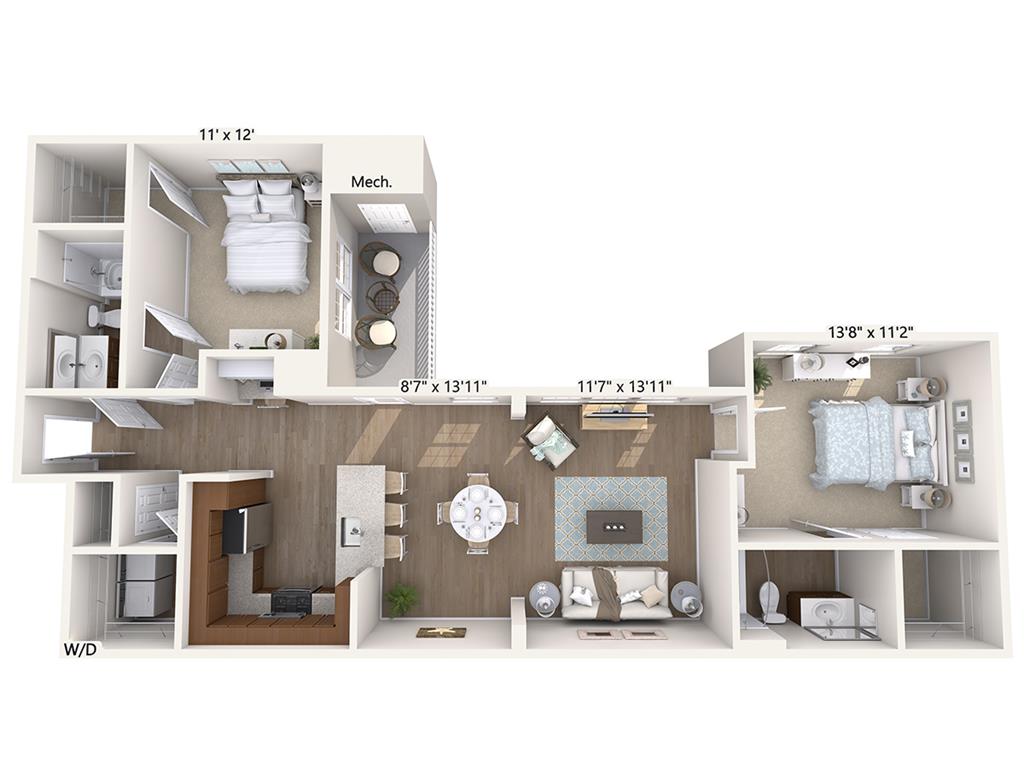 B2-H-Floor1 floor plan