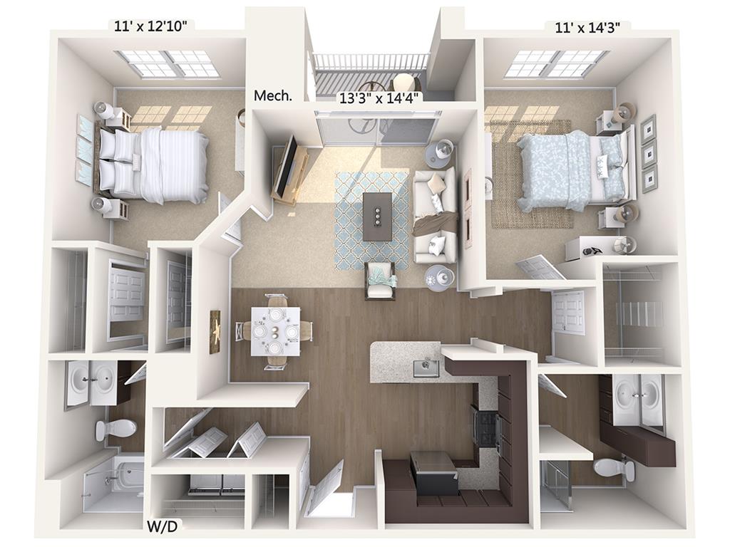 B4-E-Upper floor plan