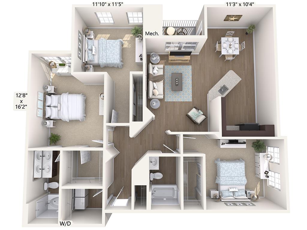 C2-E-Floor1 floor plan