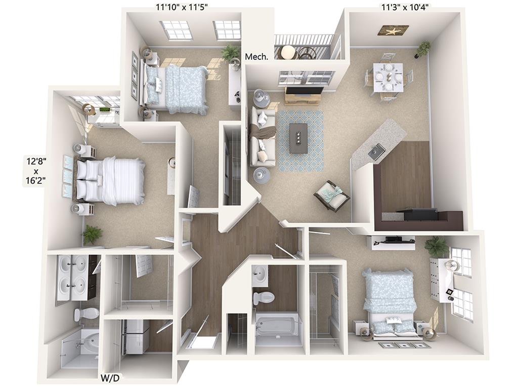 C2-E-Upper floor plan