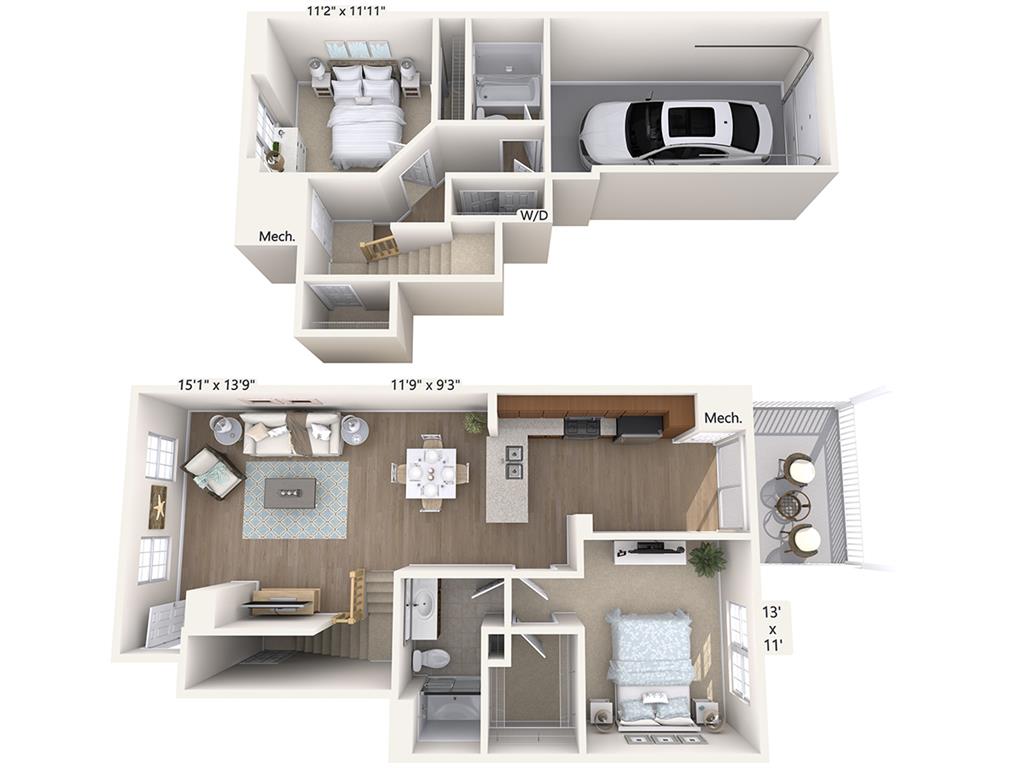 B1TG-H floor plan