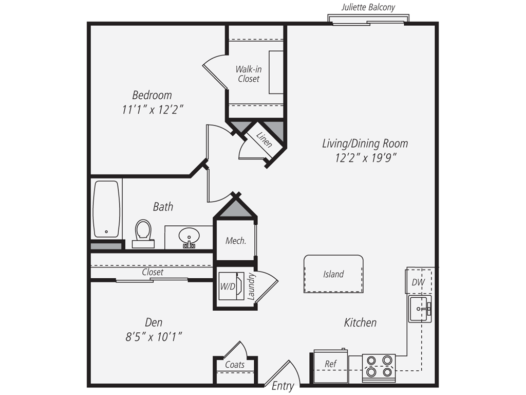 A8D floor plan