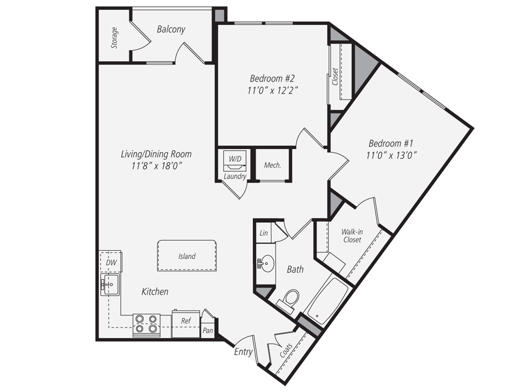 B3CF floor plan