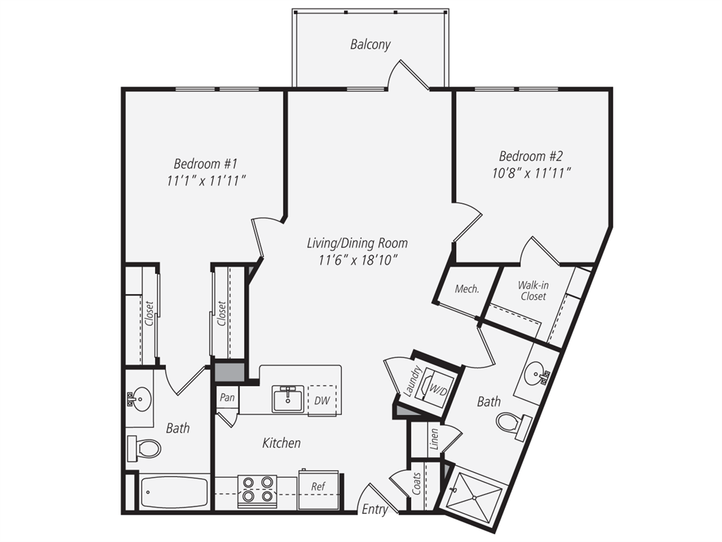 B4CF floor plan