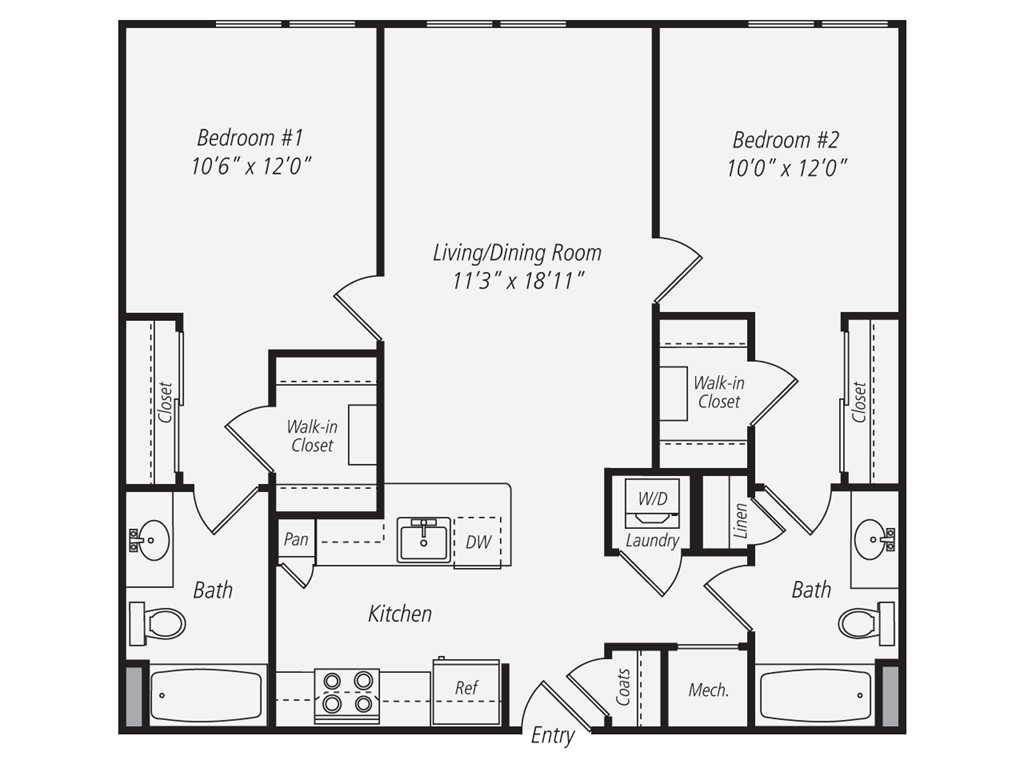 B5CF floor plan