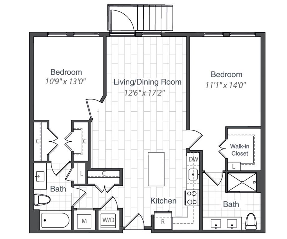 B12-F1-1116 floor plan