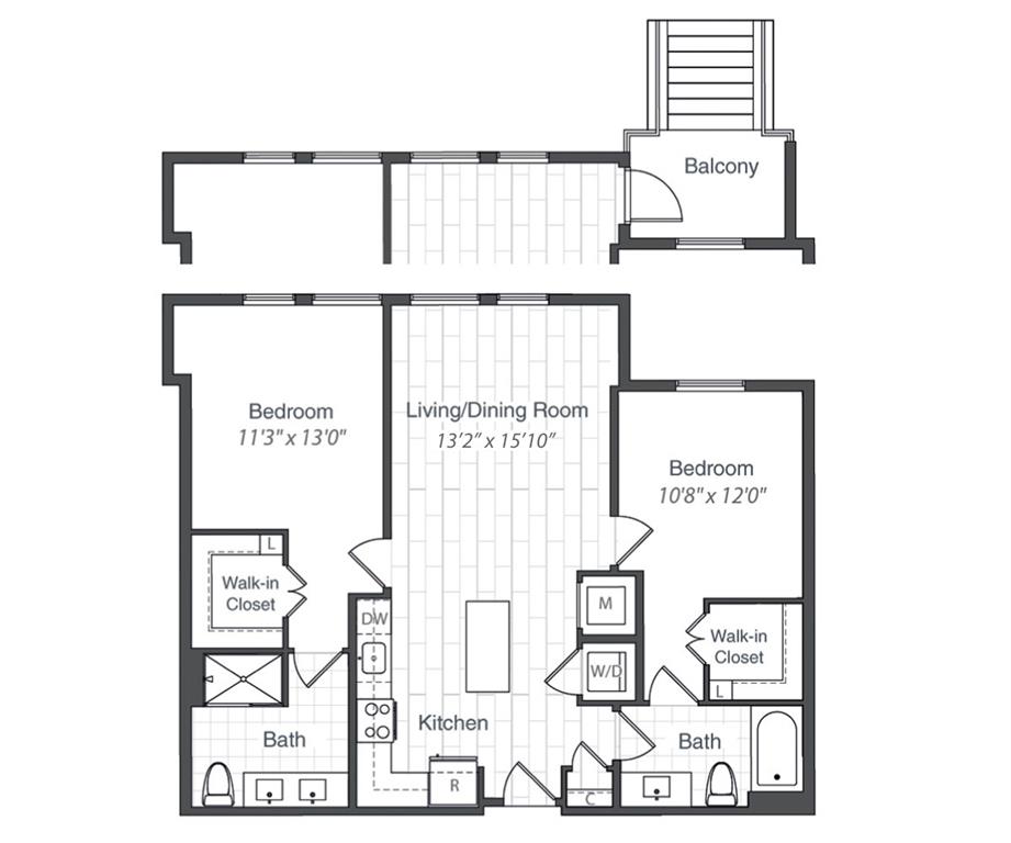 B2-1025 floor plan
