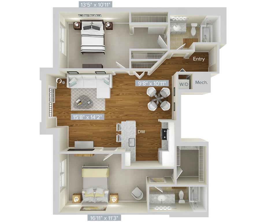 B6-1135-02T floor plan