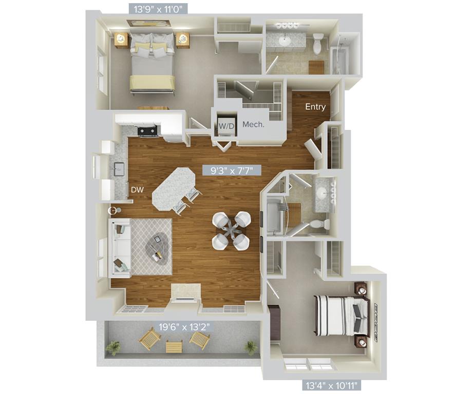 B9-1156 floor plan