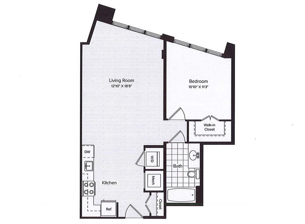 A6 floor plan