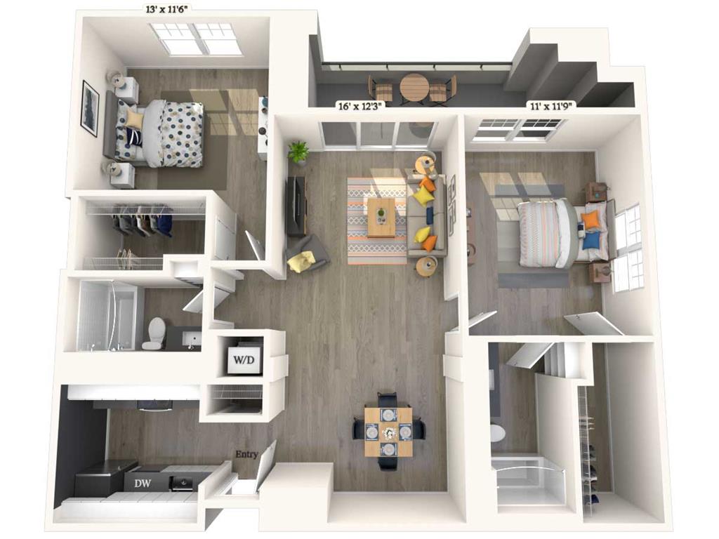 B3-5 floor plan
