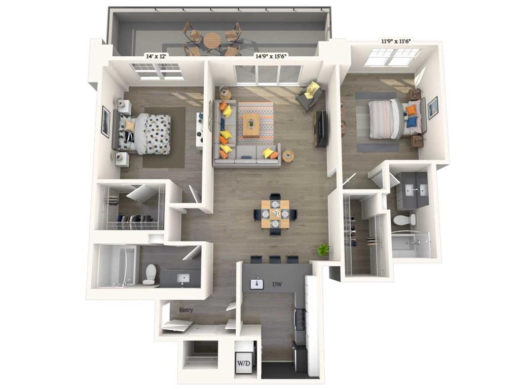 B4-5 floor plan