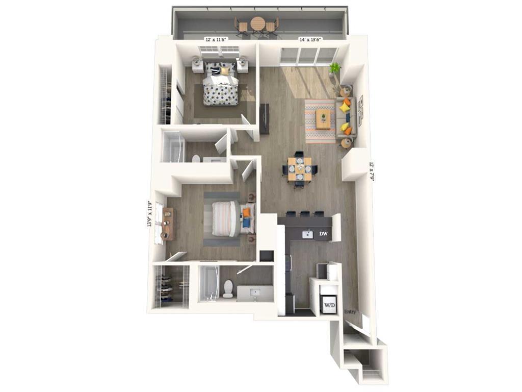 B5-3 floor plan