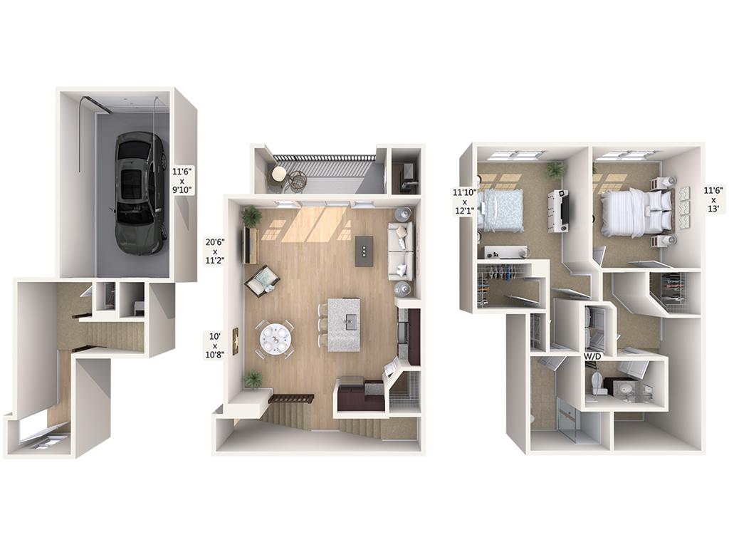 B5T-1-1412sq floor plan