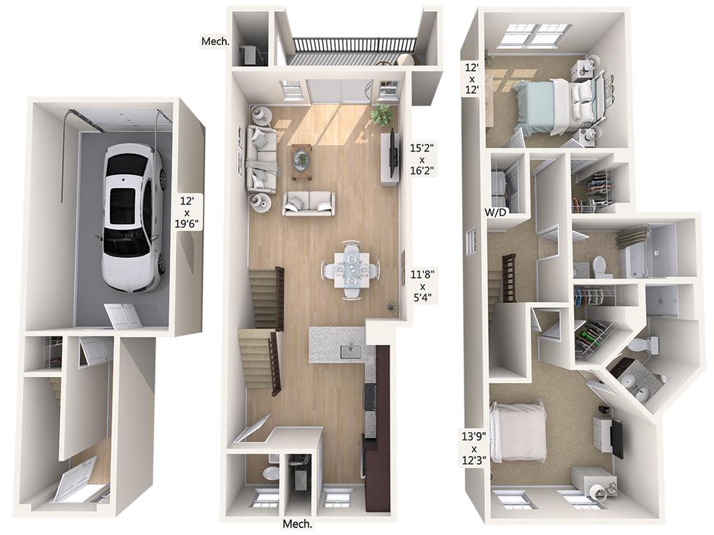 B6T-1-1422sq floor plan