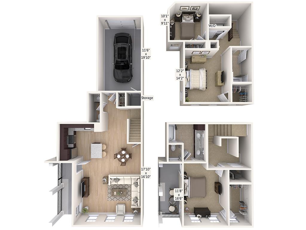 C2T-2-1933sq floor plan