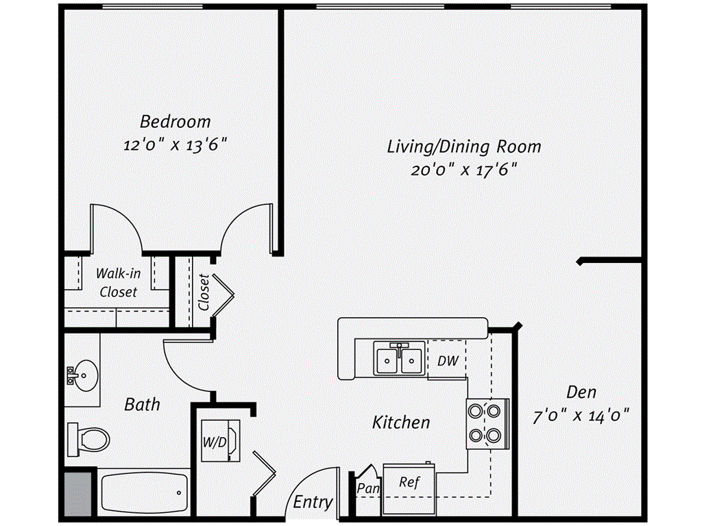A14 floor plan