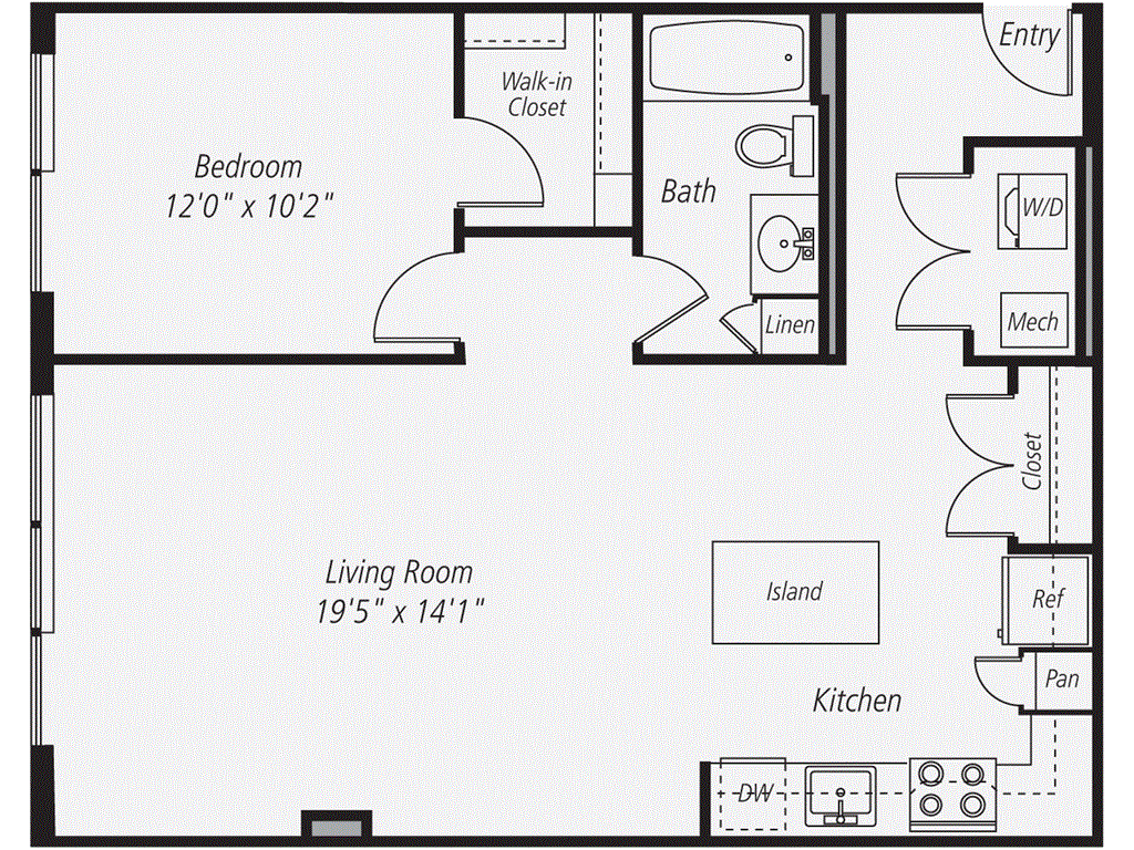 A13 floor plan