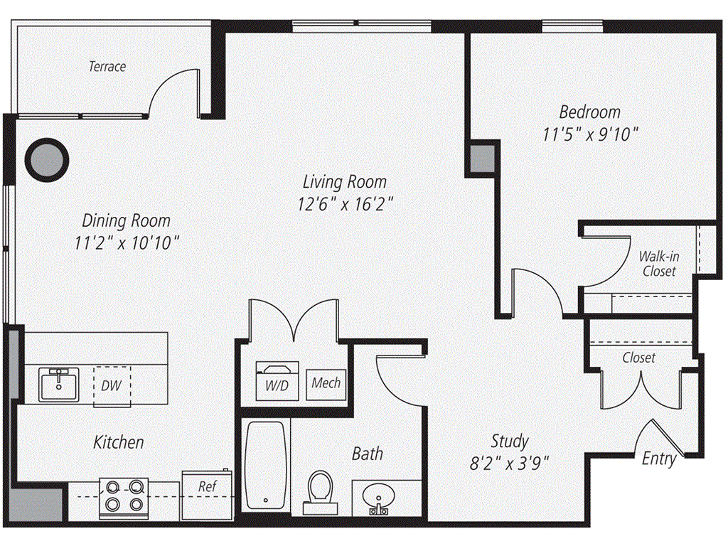 A23 floor plan