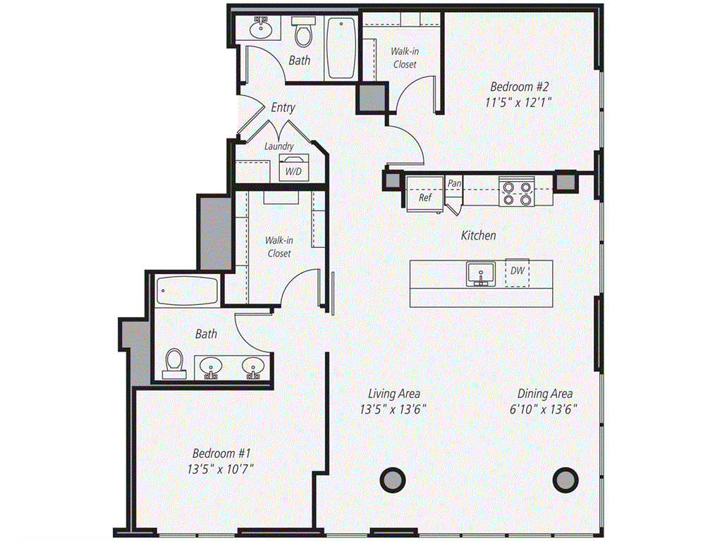 B10P floor plan