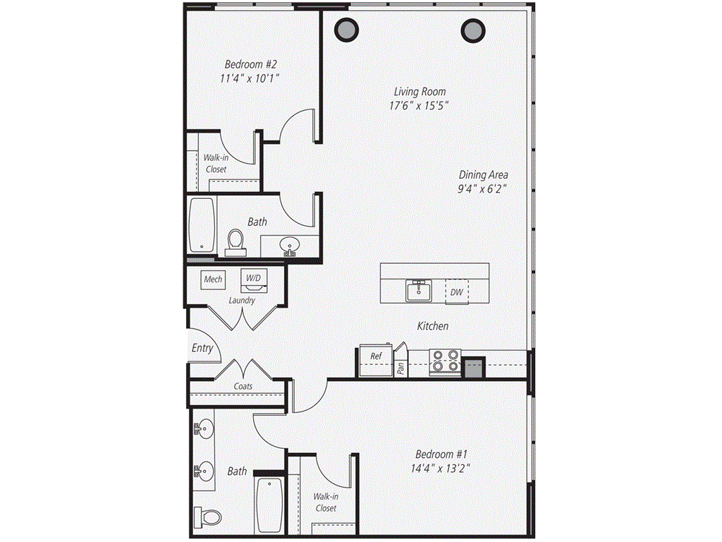 B11P floor plan