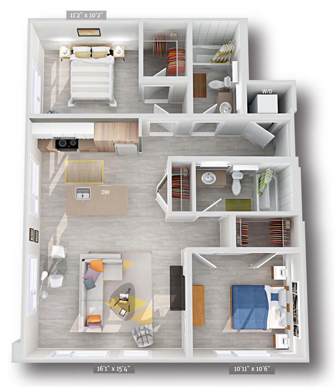 B2 floor plan