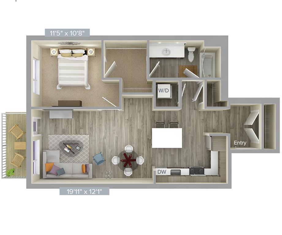 A17-852 floor plan