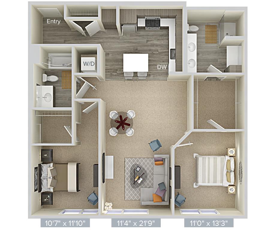 B10-1195 floor plan