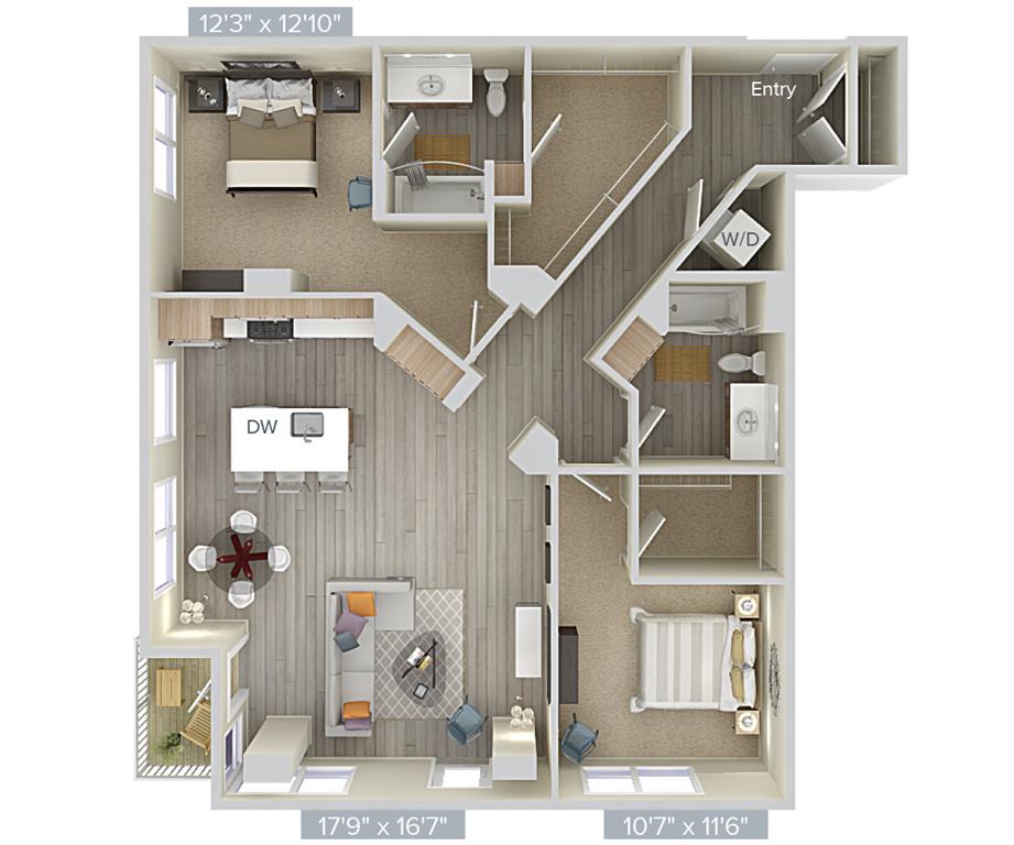 B15-1357 floor plan