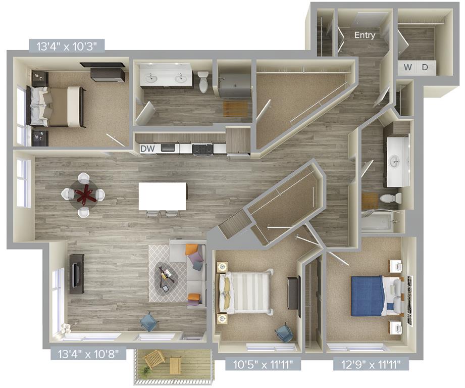 C3-1644 floor plan