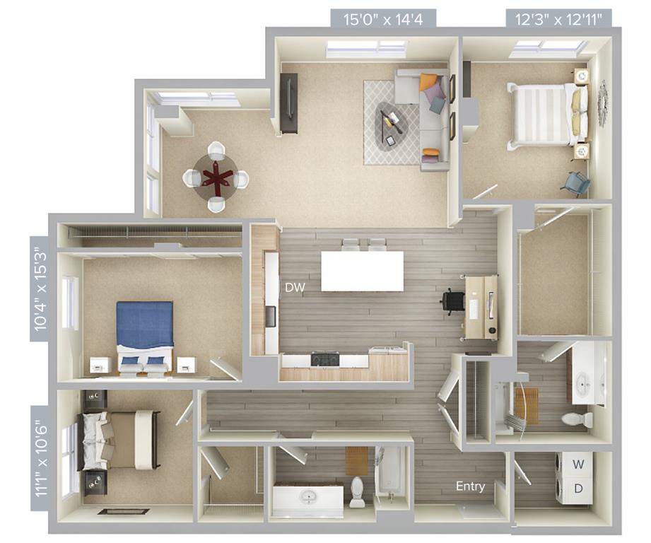 C4-1705 floor plan