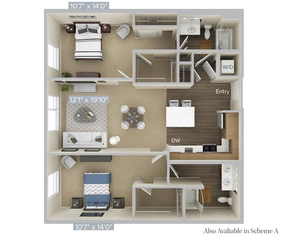 B5-1148-B floor plan
