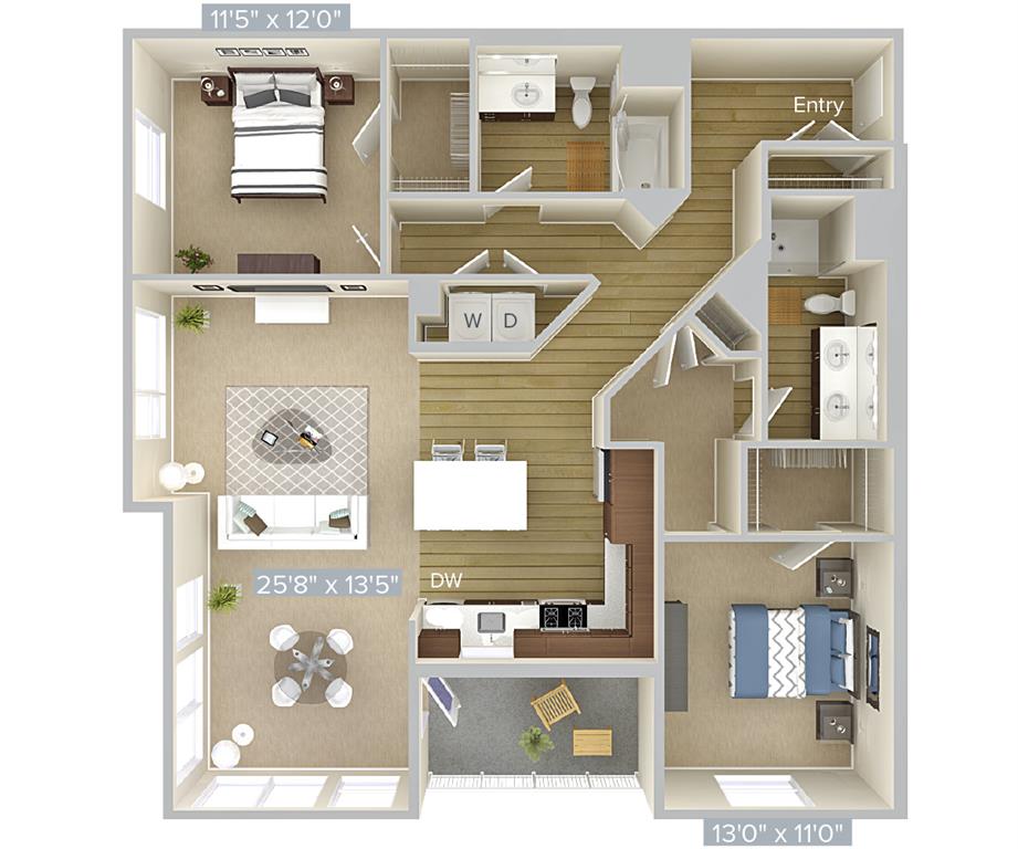 B7-1349-A floor plan