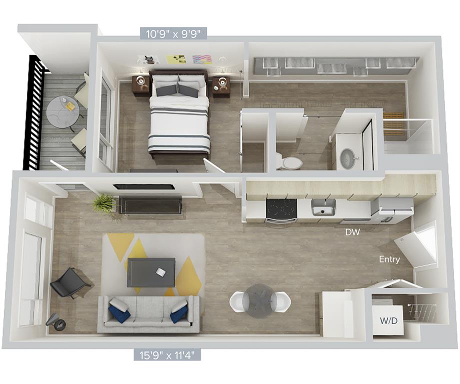A4 floor plan