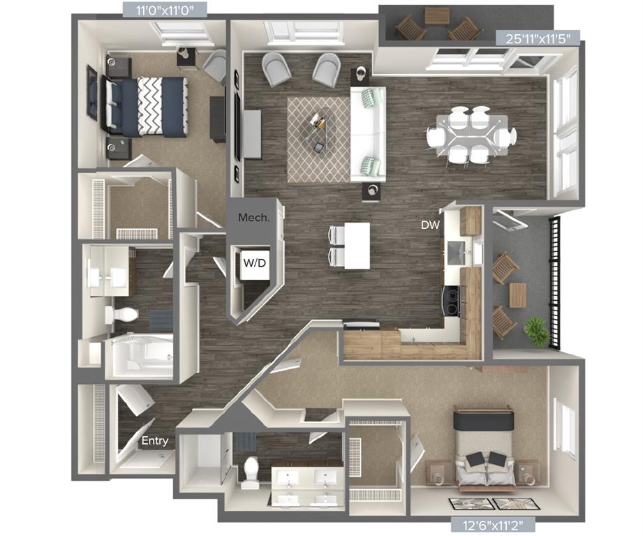 BM15-1235-1295 floor plan