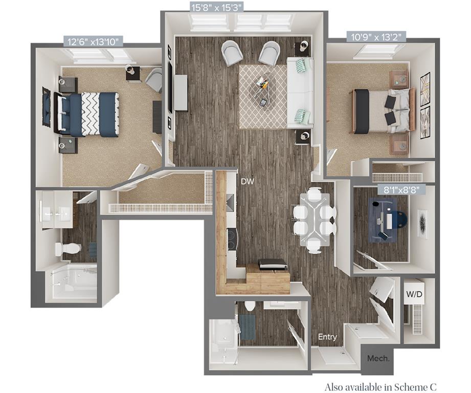 BM19D-1054 floor plan