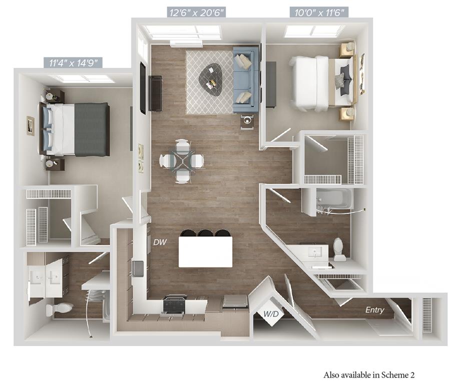 B6-1128 floor plan