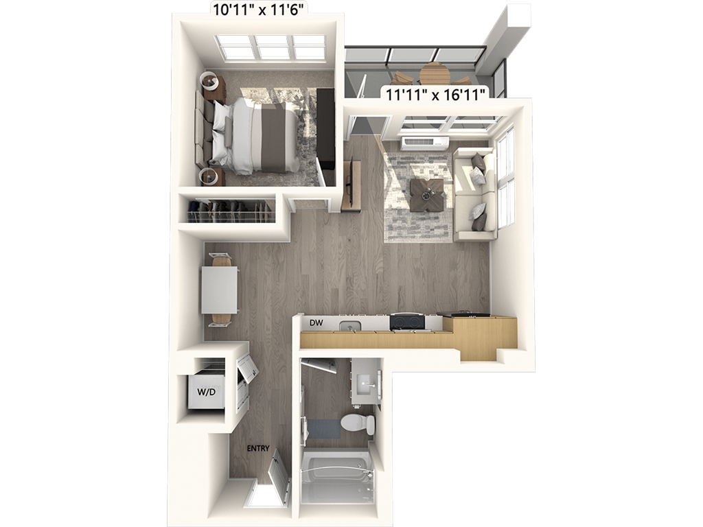 A4-1 floor plan