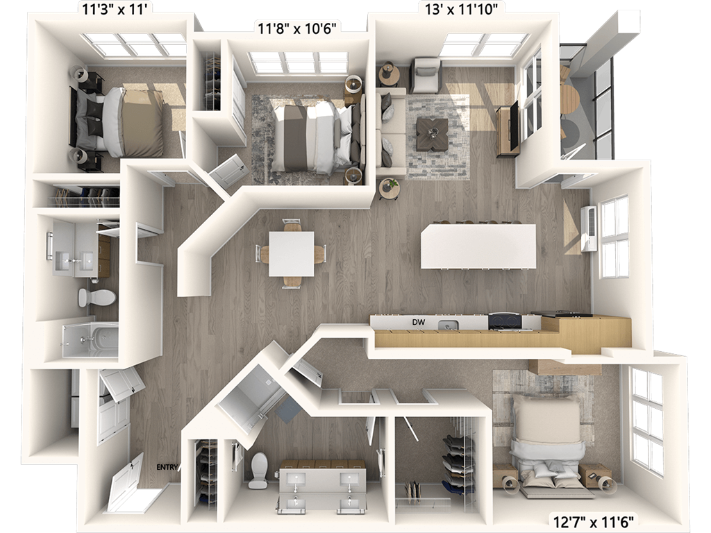 C1 floor plan