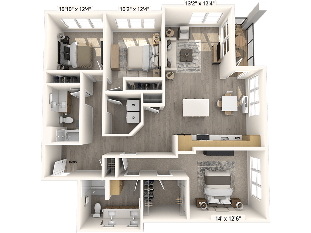 C2 floor plan