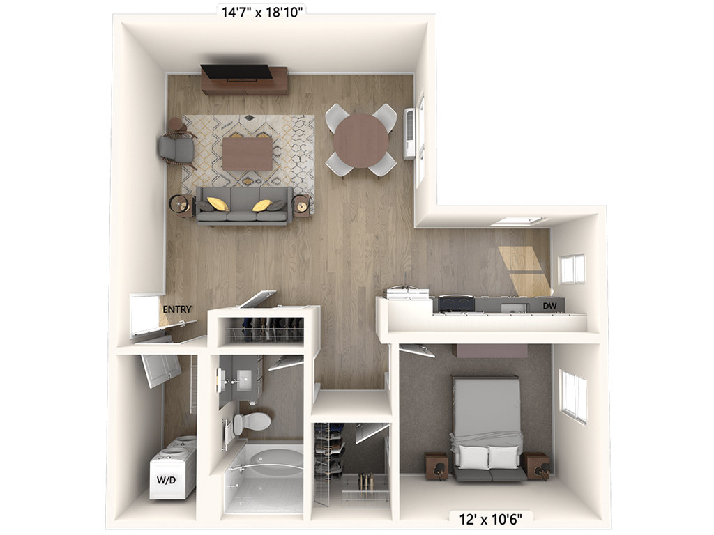 A10-818sf-DI floor plan