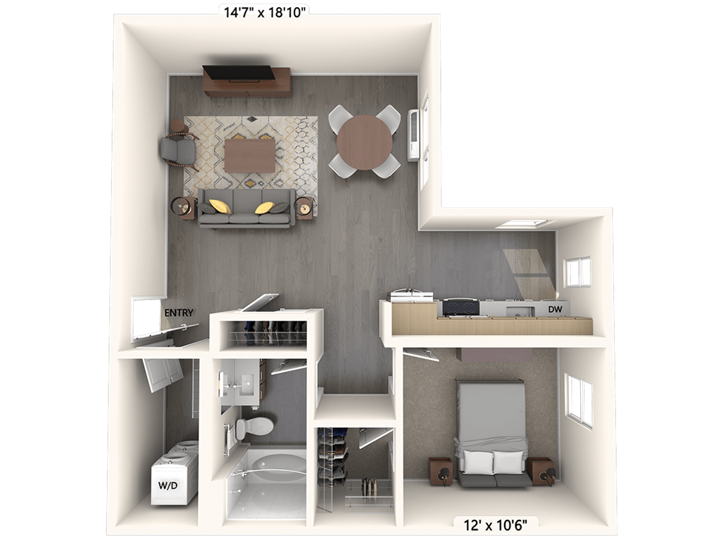 A10-818sf-DII floor plan