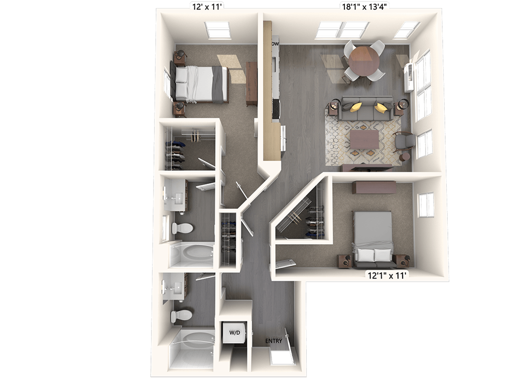 B7-1154sf-DCII floor plan