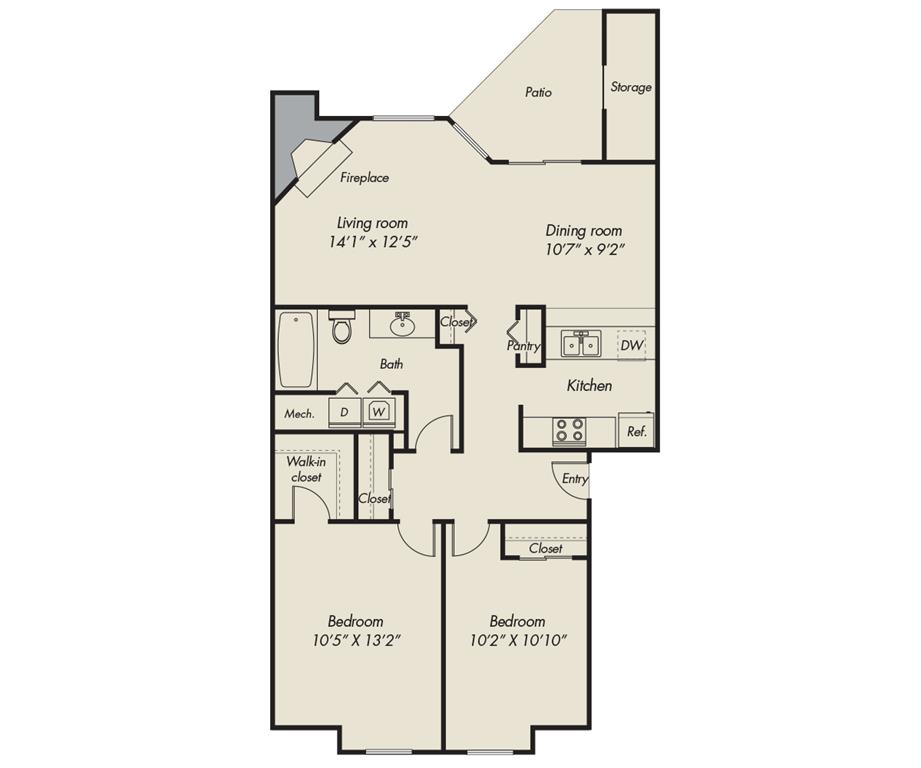 909 floor plan